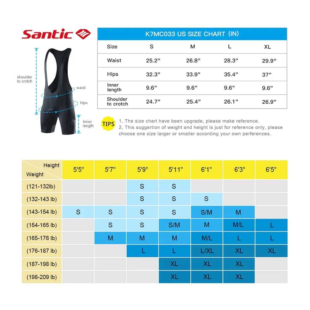 Black 4D Padded Cycling Bib Shorts G718007