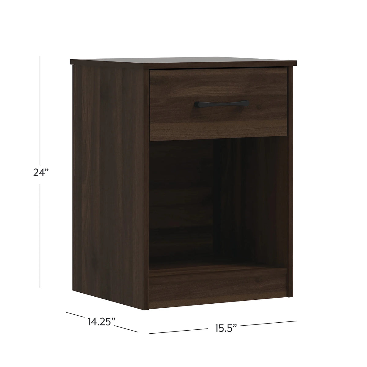 White 1 Drawer Nightstand G267722
