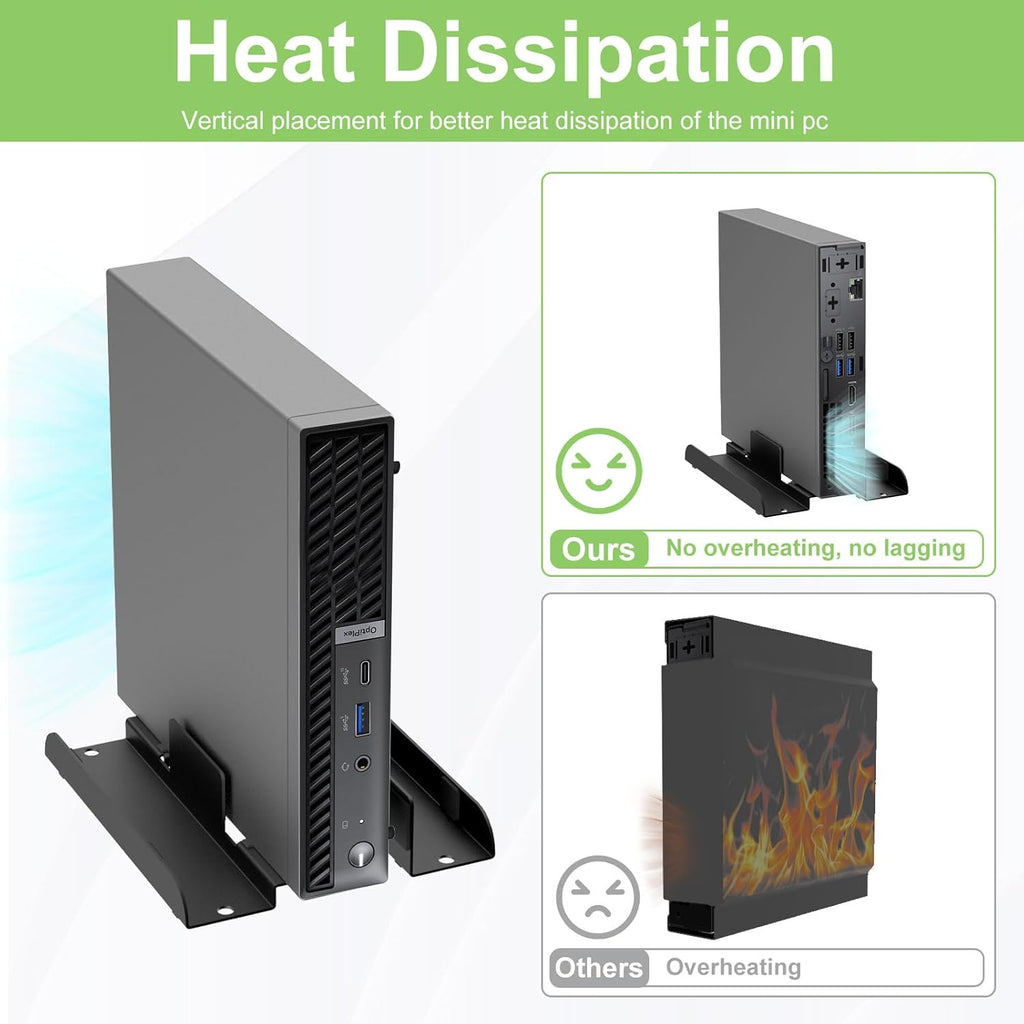 Adjustable Vertical Desk Stand for Mini PC G87164