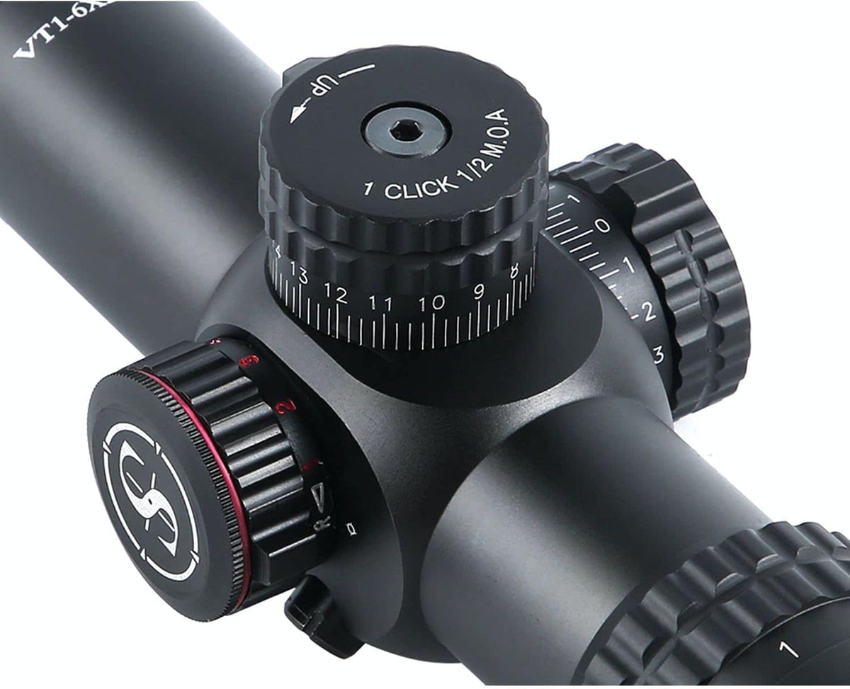 1-6X28 FFP CQB Scope with Red/Green Illuminated Reticle N99953