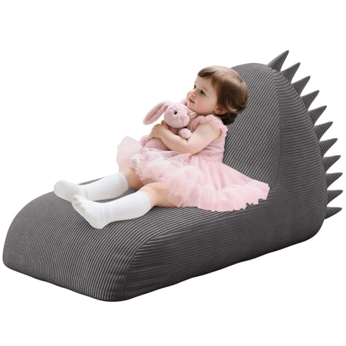 Pink Corduroy Bean Bag Chair with Filler J3324