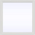 White Vinyl Picture Window with Low-E Glass W36554