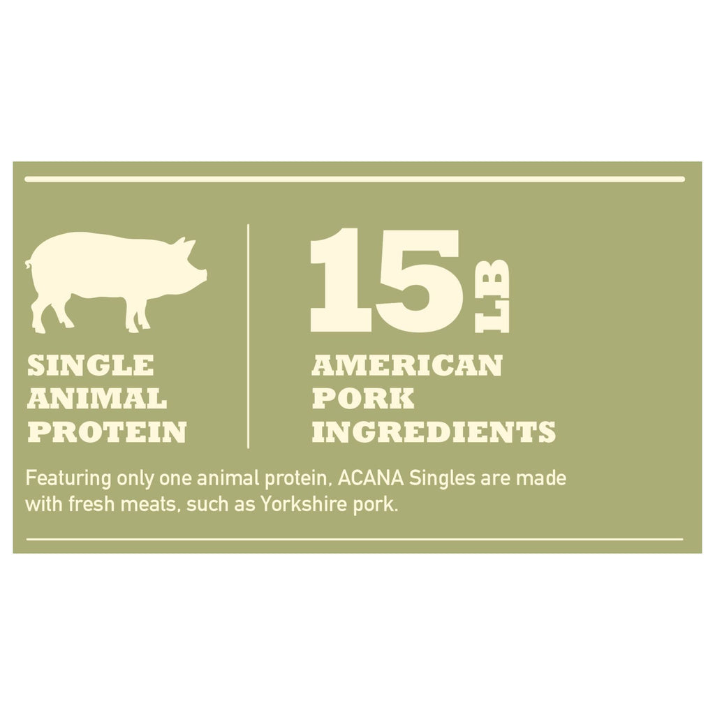 25 lbs Pork & Squash Dry Dog Food F5761