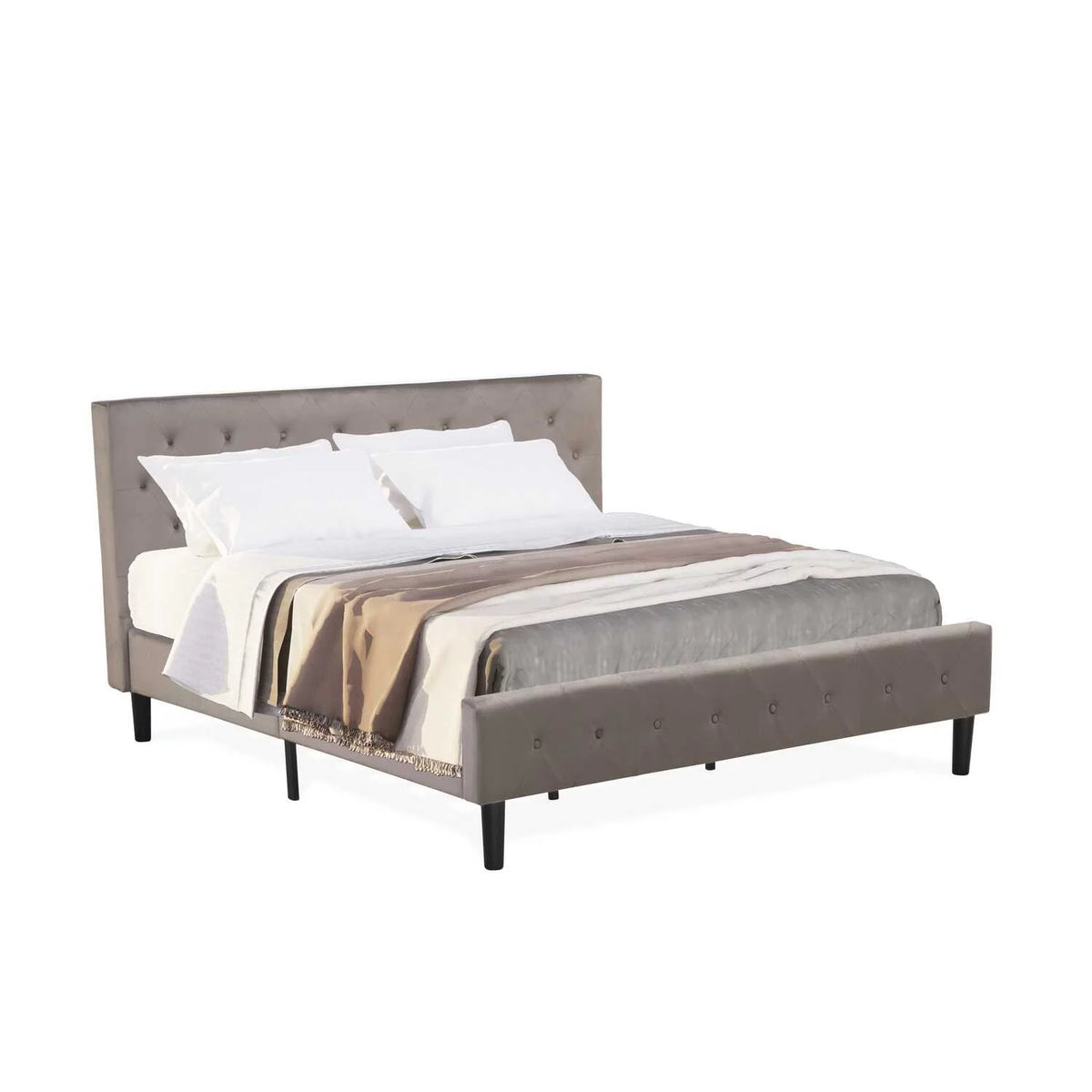 King Engineered Wood Bed K178