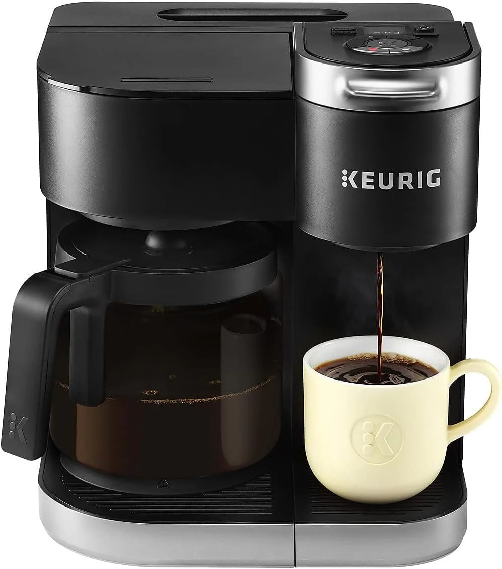 Black Single Serve & Carafe Coffee Maker K969802