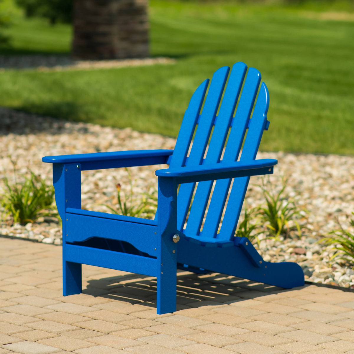 16-Pc Folding Adirondack Chair Set with Ottomans and Side Tables R738