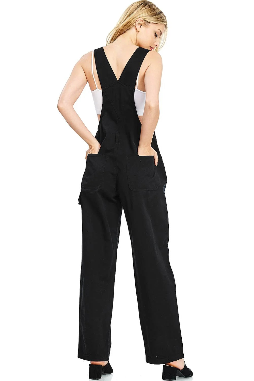 Baggy Straight Leg Overalls F1478