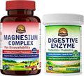 Magnesium Glycinate Digestive Enzymes 90 & 60 Vegan Capsules J427381