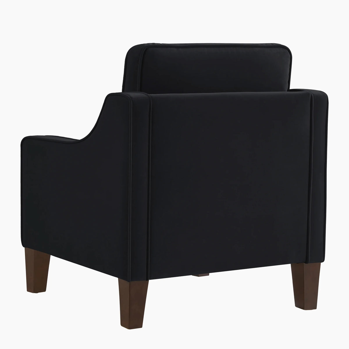 Black Velvet Armchair L83224
