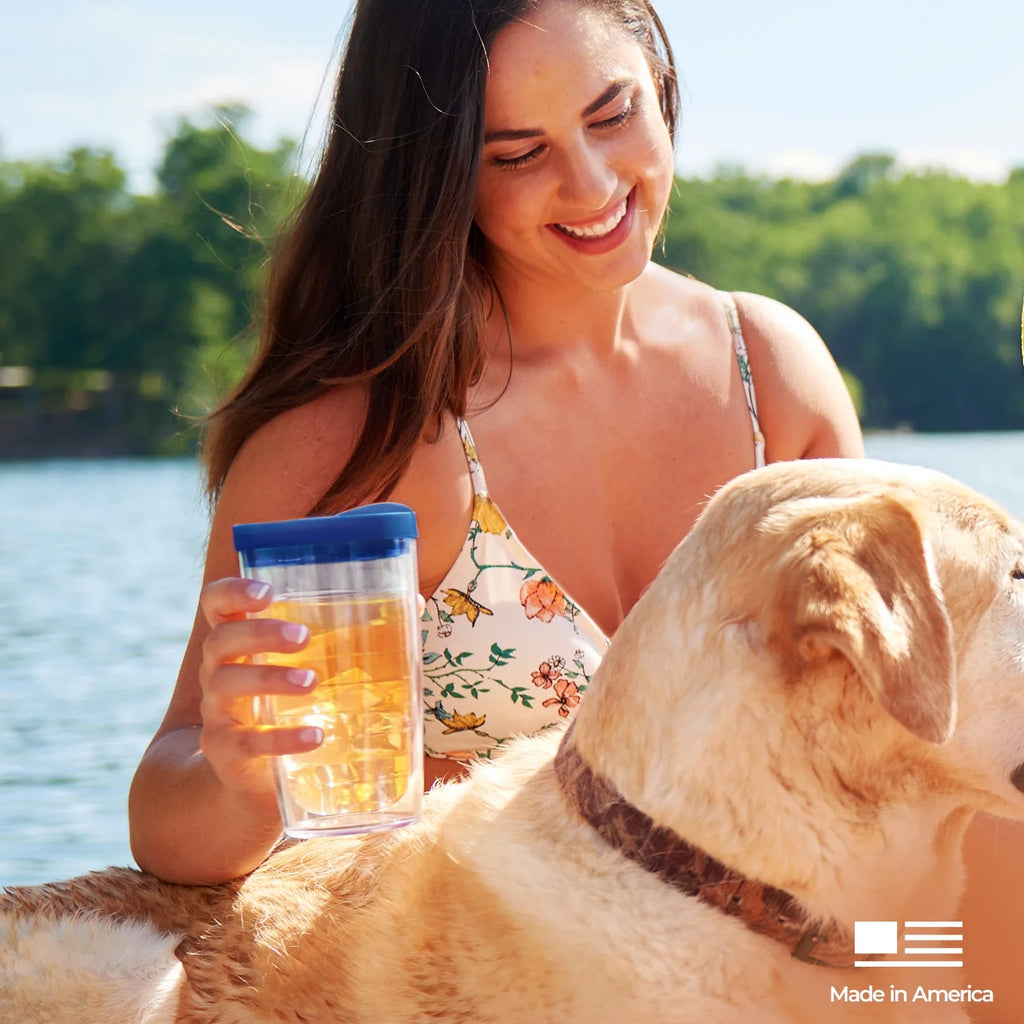 16oz Double Walled Insulated Tumbler Travel Cup C648