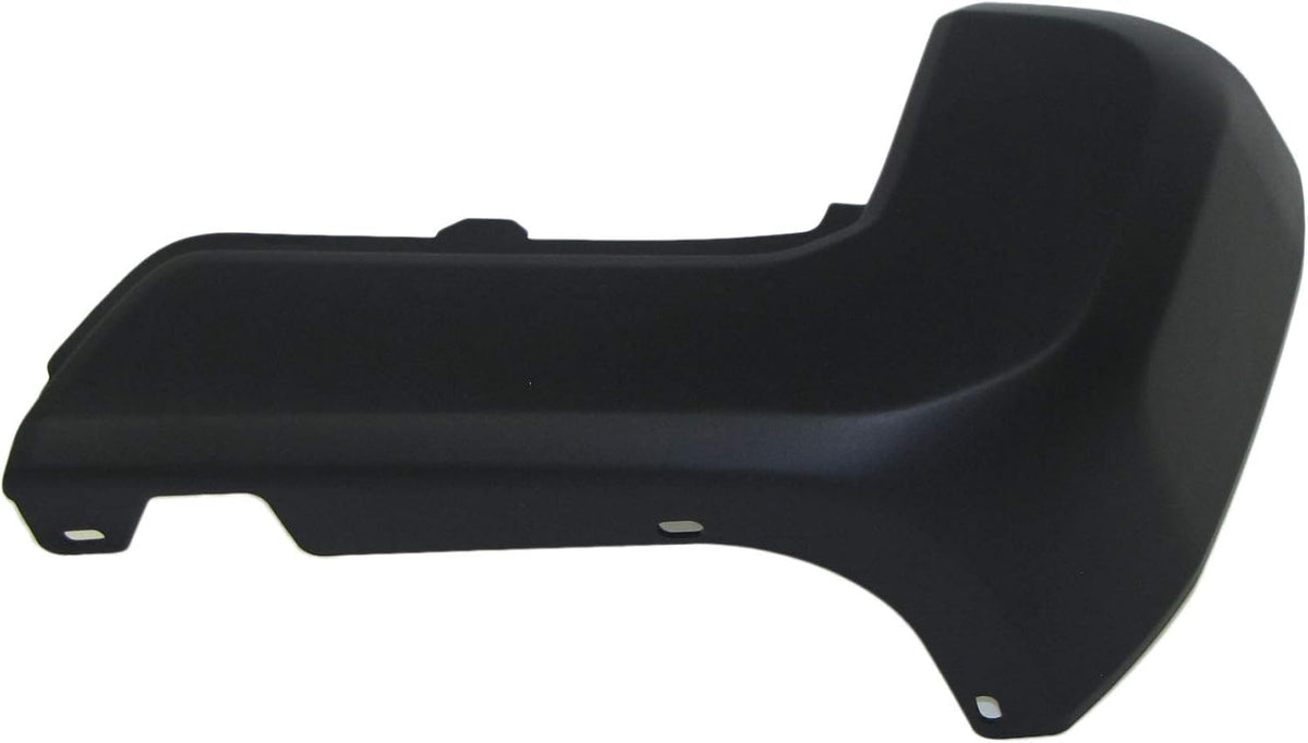 Black Textured Rear Bumper End Cap Set D787