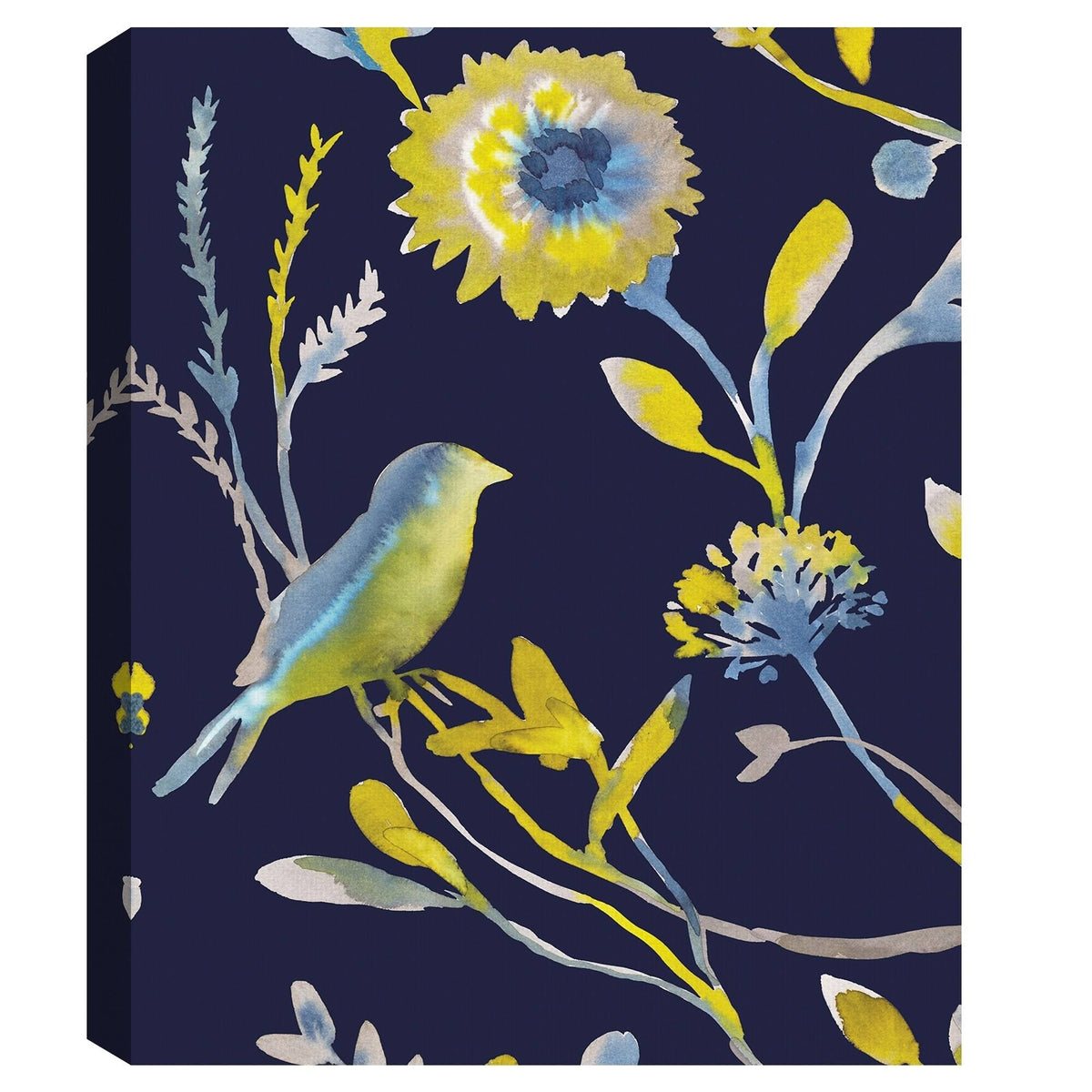Birds and Feathers Canvas Art Set of II 16 inch x 20 inch H9692