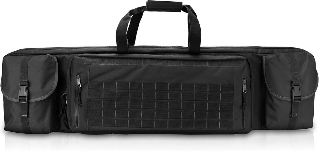 Tactical Double Rifle Case with Pistol Storage A9542