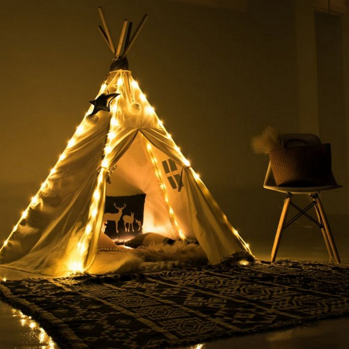 Teepee Tent for Children with Carry Case K7826