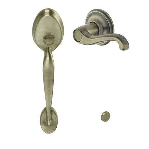 Satin Chrome Handleset U53836