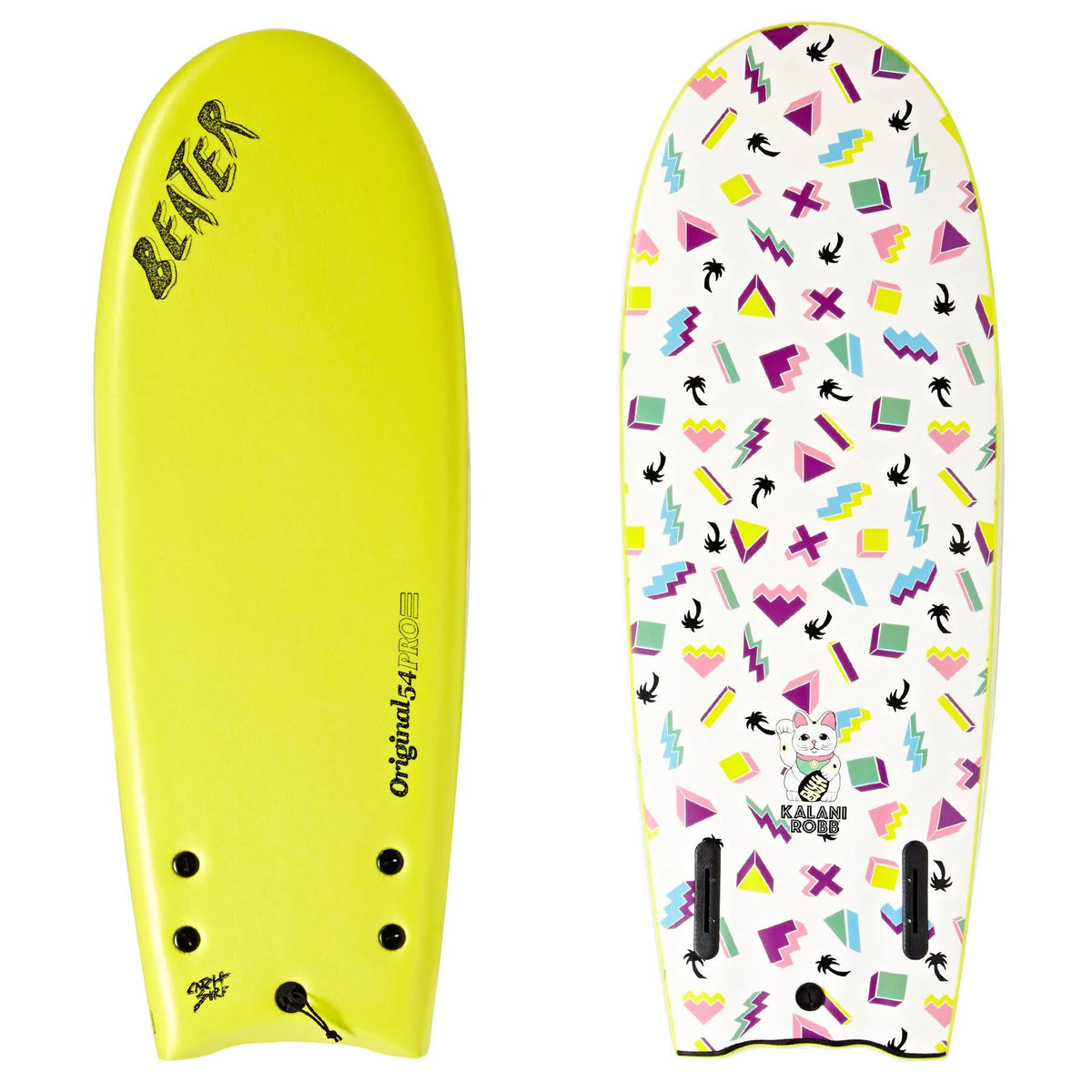 Electric Lemon Surfboard Y346