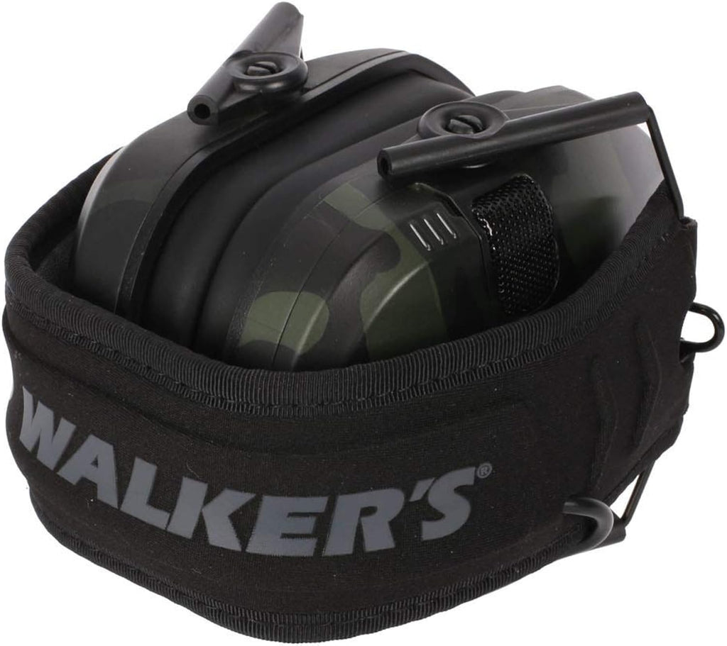 Razor Slim Electronic Shooting Muffs 3-Pack, Camo Black U953