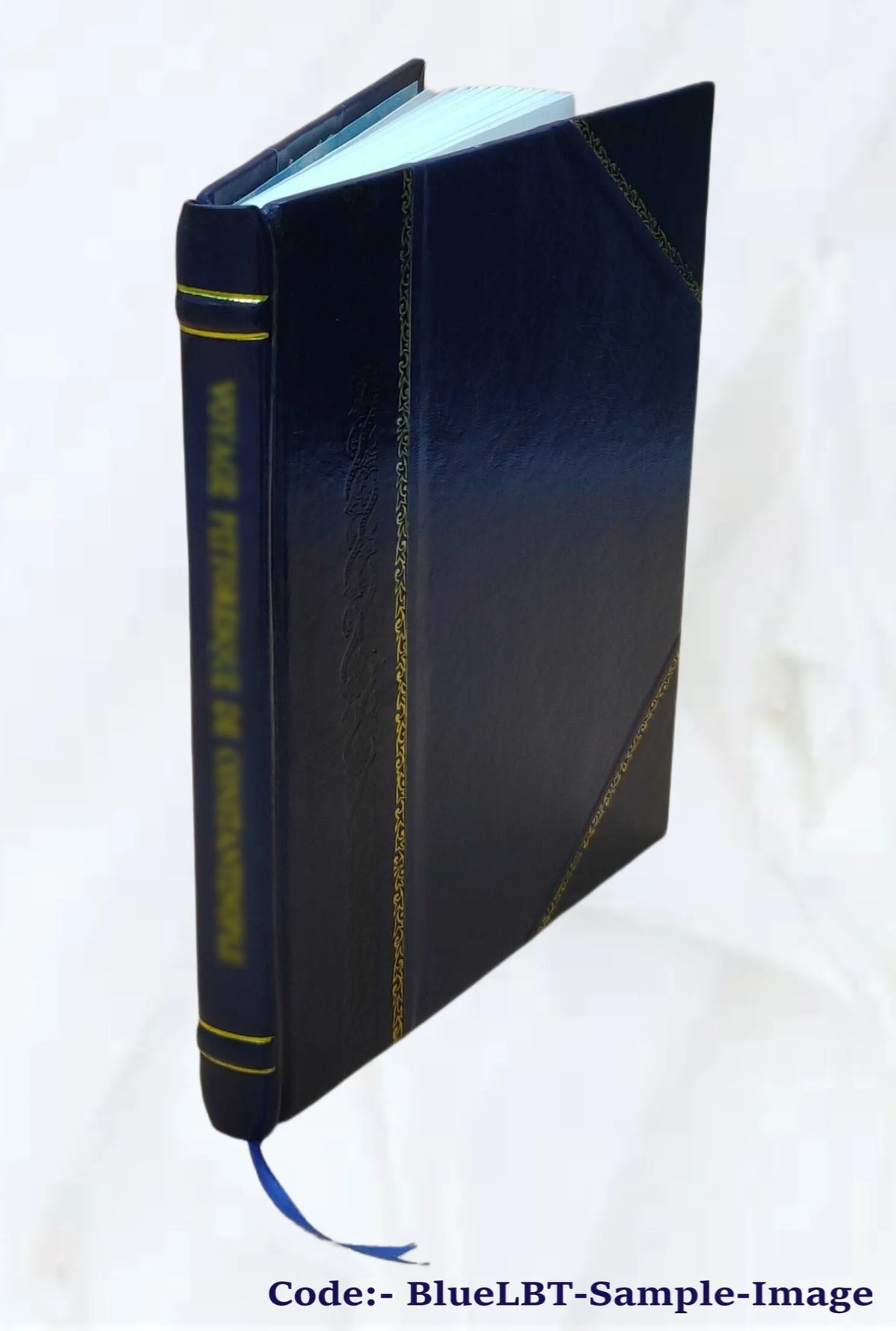 Leather Bound Book E199