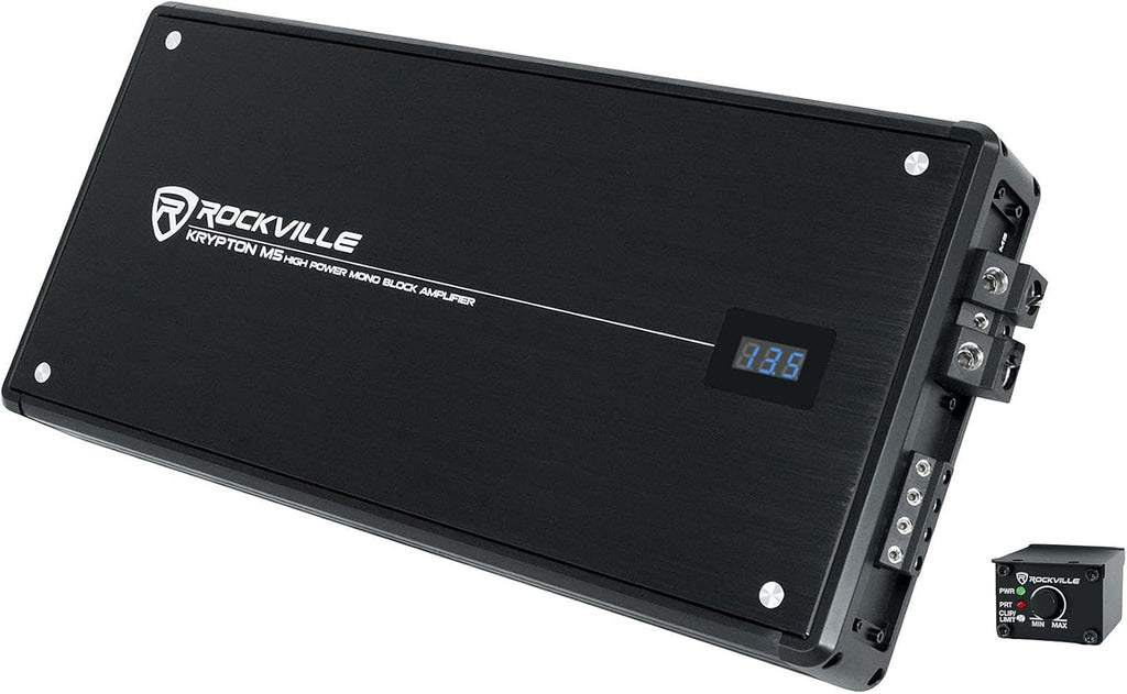 6000w Peak Mono Car Amplifier with Remote A5865