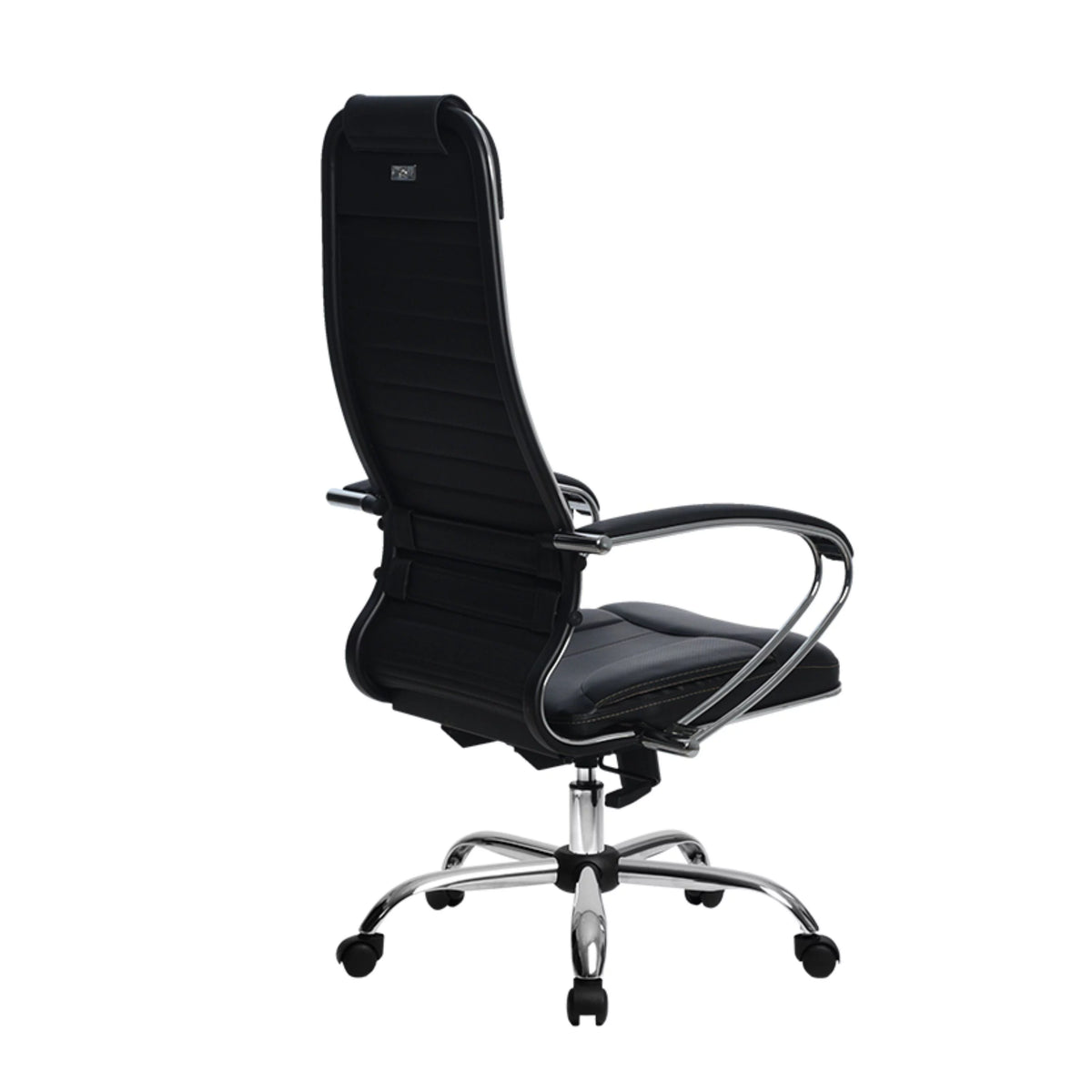 Black High Back Executive Office Chair with Adjustable Headrest and Armrests X3918