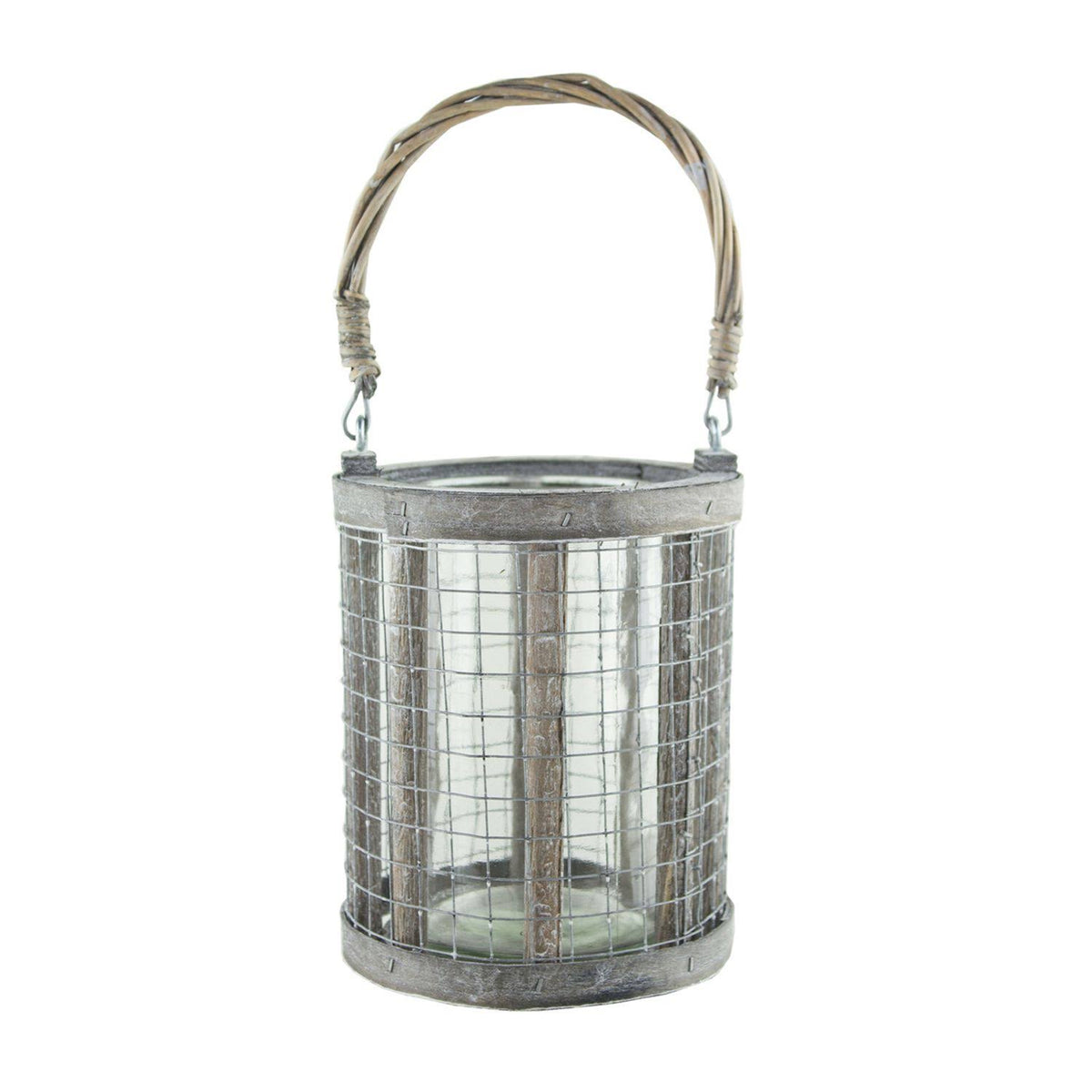 Wood Wire Lantern Y3235