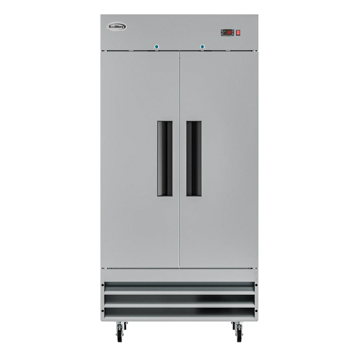 Commercial Stainless Steel 2-Door Reach-In Refrigerator, 35 cu. ft. W983540