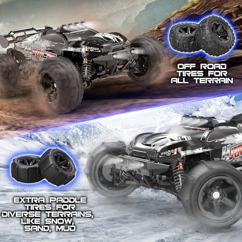 1:14 Scale 4WD Off-Road RC Truck with 2 Rechargeable Batteries F7109