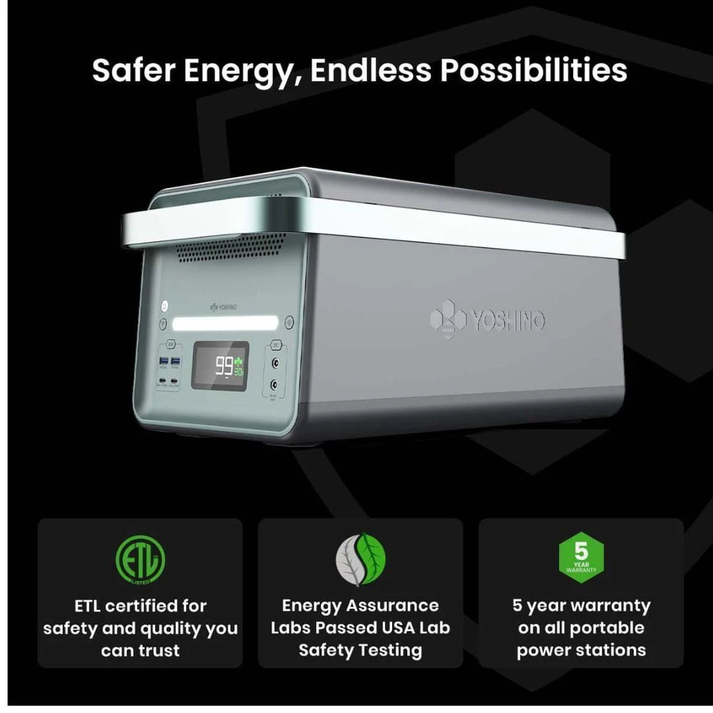 Portable Solar Generator 330W with 100W Solar Panel Y6026