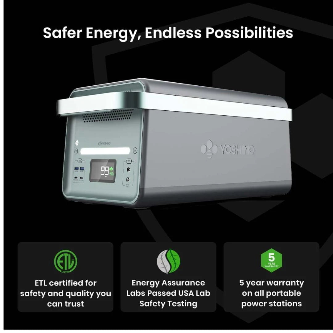 Portable Solar Generator 330W with 100W Solar Panel Y6026