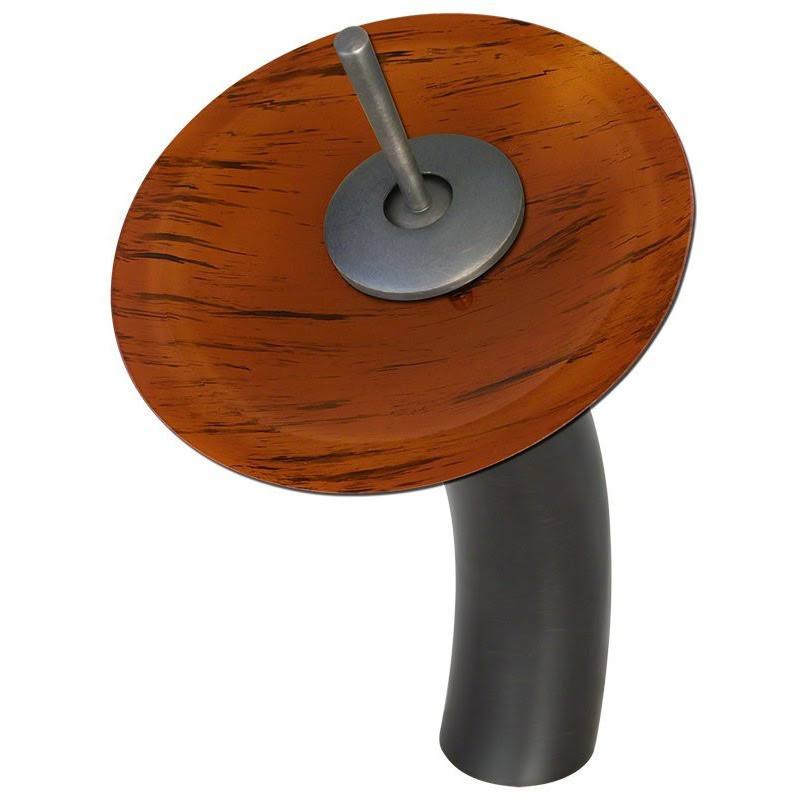 Oil Rubbed Bronze Bathroom Waterfall Faucet Ensemble W60543