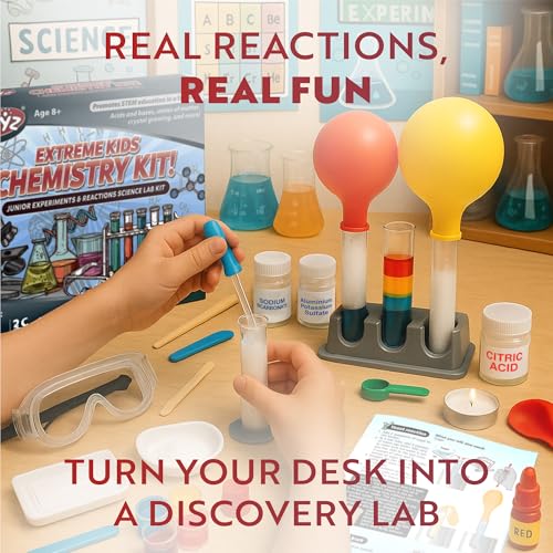 52 Unique Experiments Chemistry Set U21550