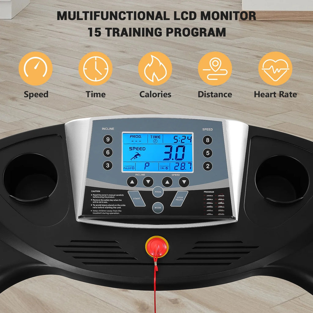 2.5 HP Treadmill with 12% Auto Incline U4509