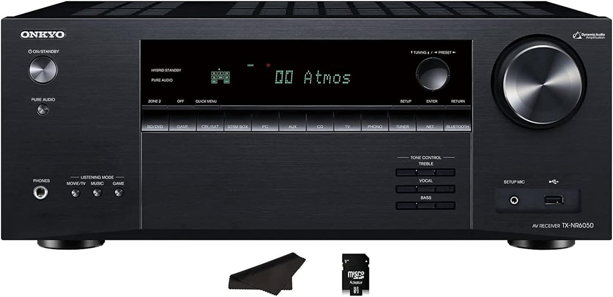 7.2 Channel Network AV Receiver with 8K/60 E544923