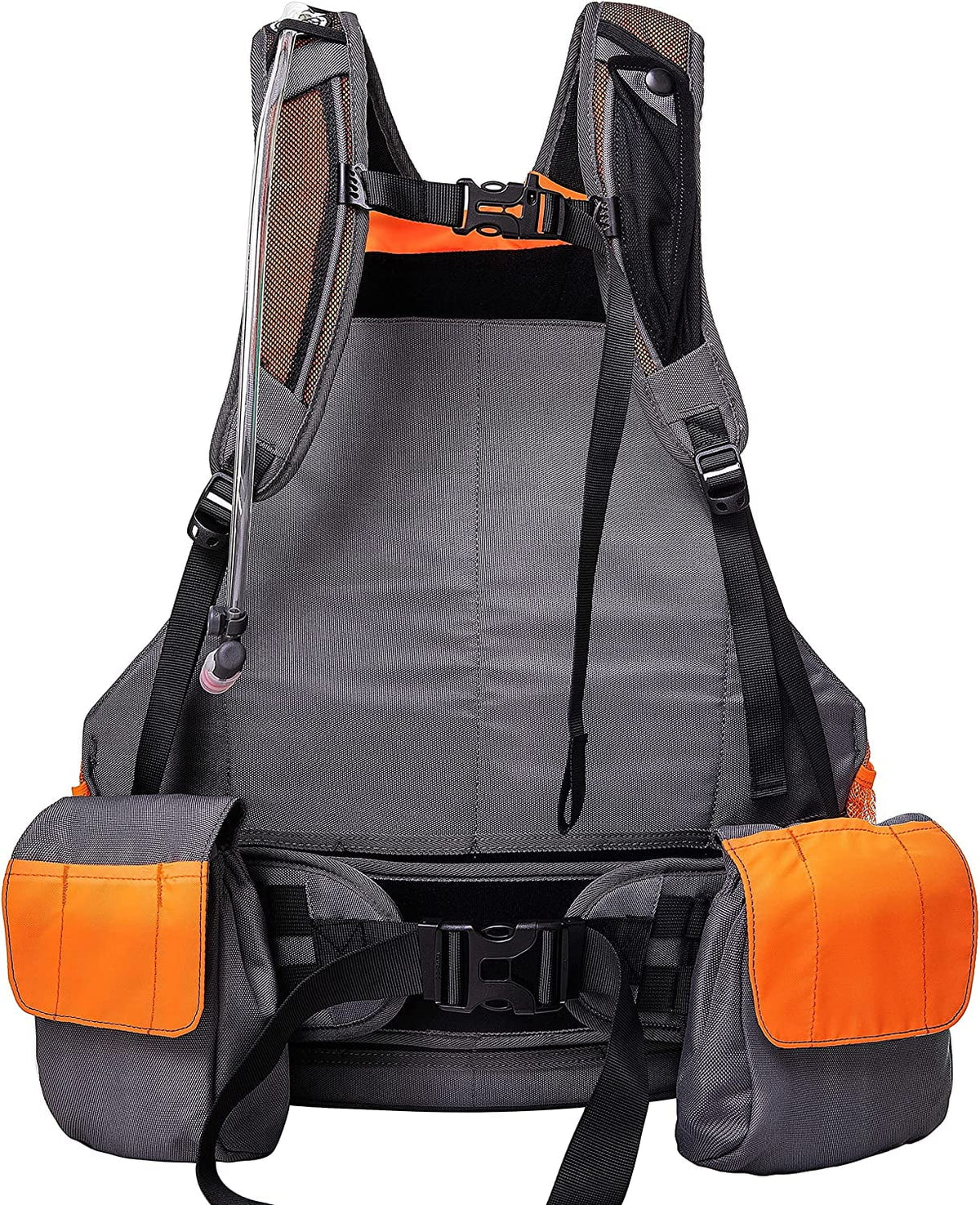 Orange Grey Upland Hunting Vest with Blood-Proof Lining X953