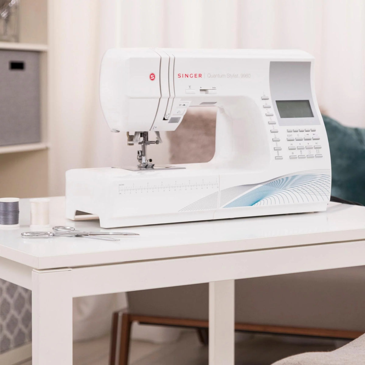 Computerized Sewing Machine With Accessory Kit, Extension Table I1208