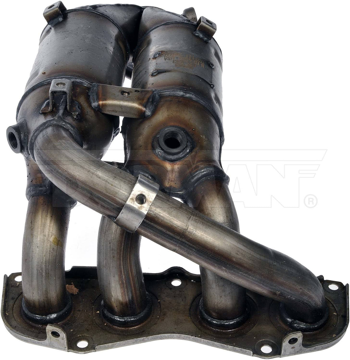Catalytic Converter with Integrated Exhaust Manifold H37850