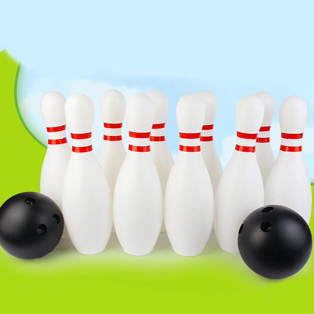 12Pcs Bowling Game Set Toddler Kids Toy U19547