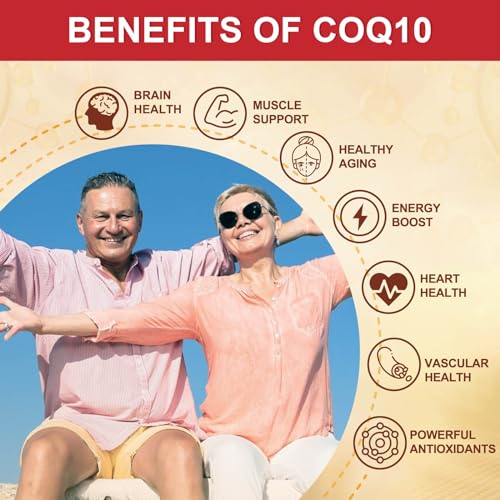 CoQ10 400mg SoftGels Supplement, 120 Servings O7933