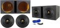 12 8000 Watt Car Subwoofers + Vented Sub Box Enclosure Q112