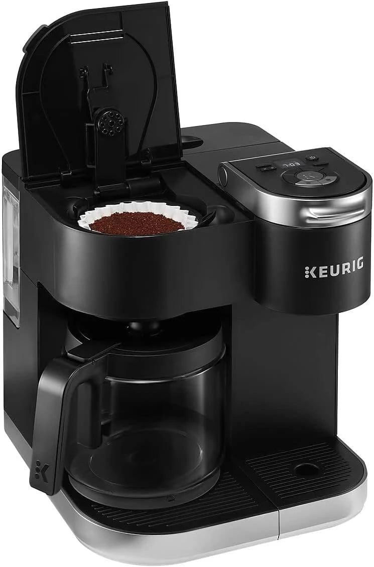 Black Single Serve & Carafe Coffee Maker K969802