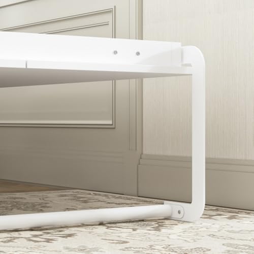 White Queen Size Murphy Wall Bed Cabinet Foldable Platform Bedframe R6080