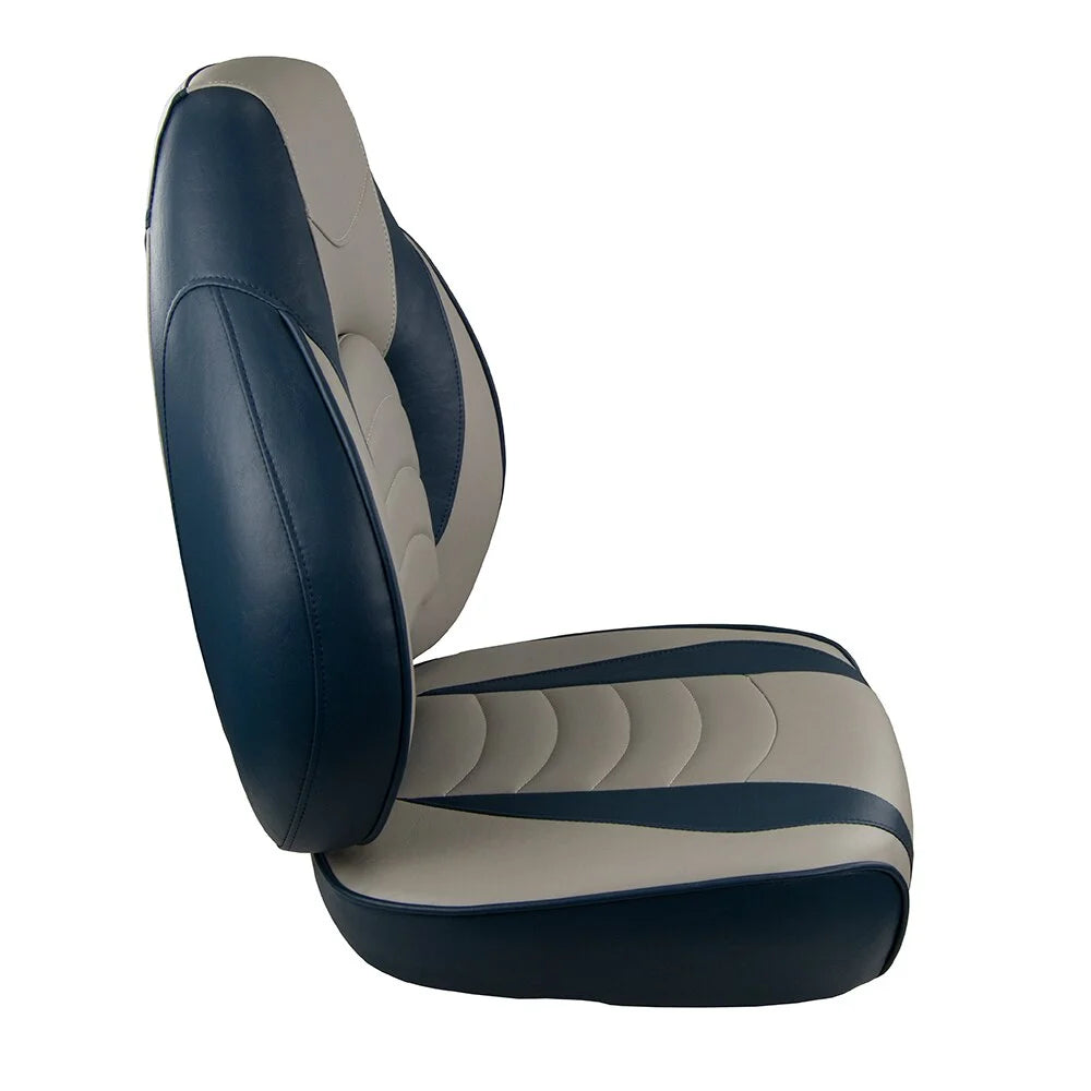 Blue/Grey High Back Seat S39004