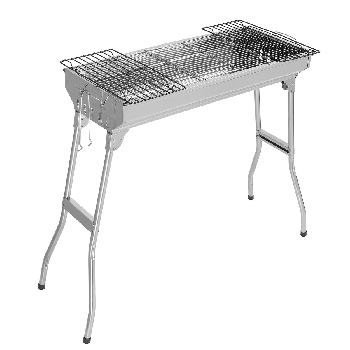 28'' Stainless Steel Charcoal BBQ Grill O48659