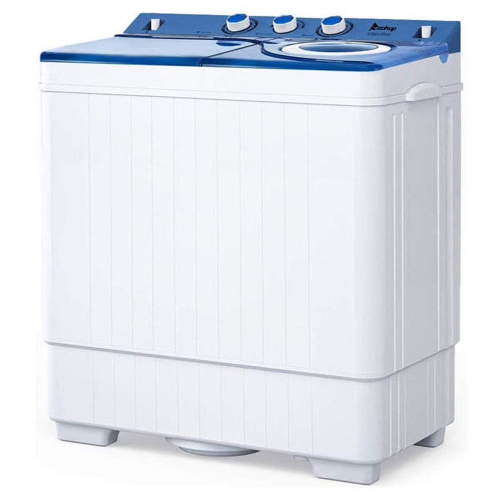 Semi-automatic Twin Tub Washing Machine, White&Blue R348