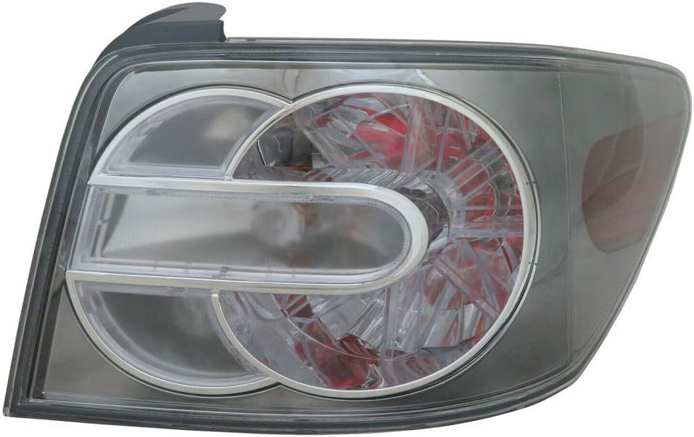 Passenger Side Tail Light Assembly for Mazda CX-7 2007 2008 2009 C1943
