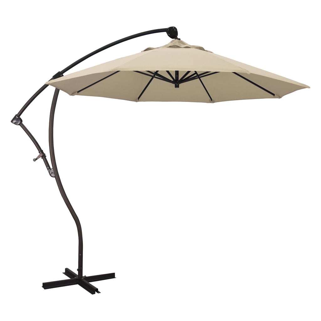 Antique Beige Cantilever Umbrella D553056