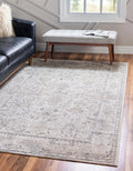 Ivory Low-Pile Rug S9034
