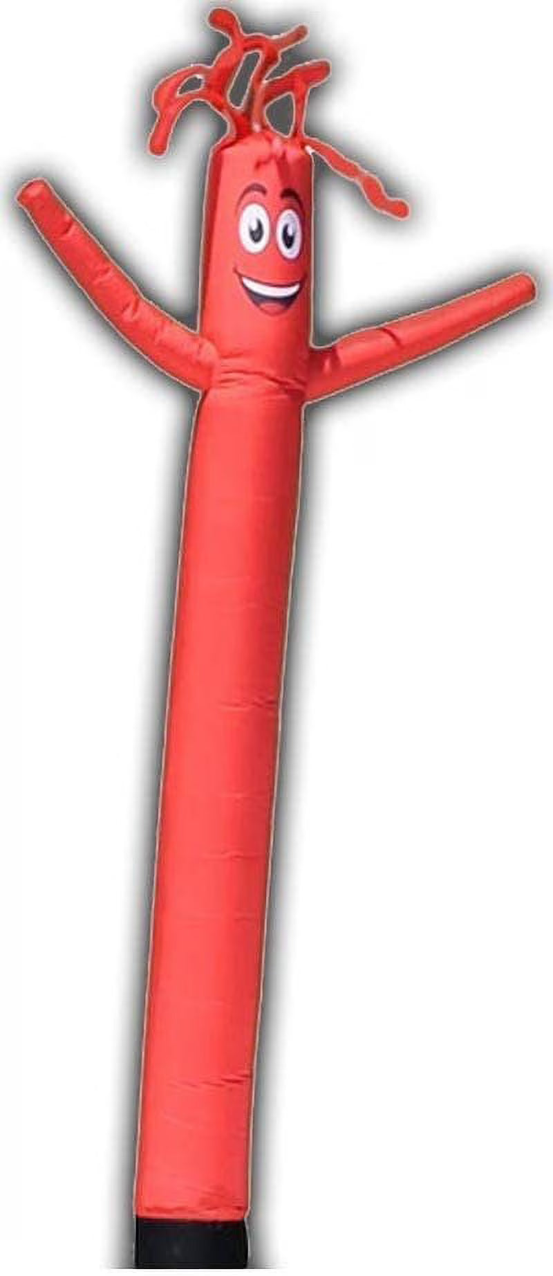 6ft Solid Red Inflatable Tube Man C56854