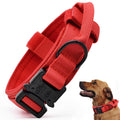 Adjustable Nylon Tactical Dog Collar with Control Handle E86657