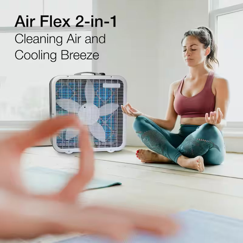 20 in. 3-Speed Air Purifier and Room Fan G200192